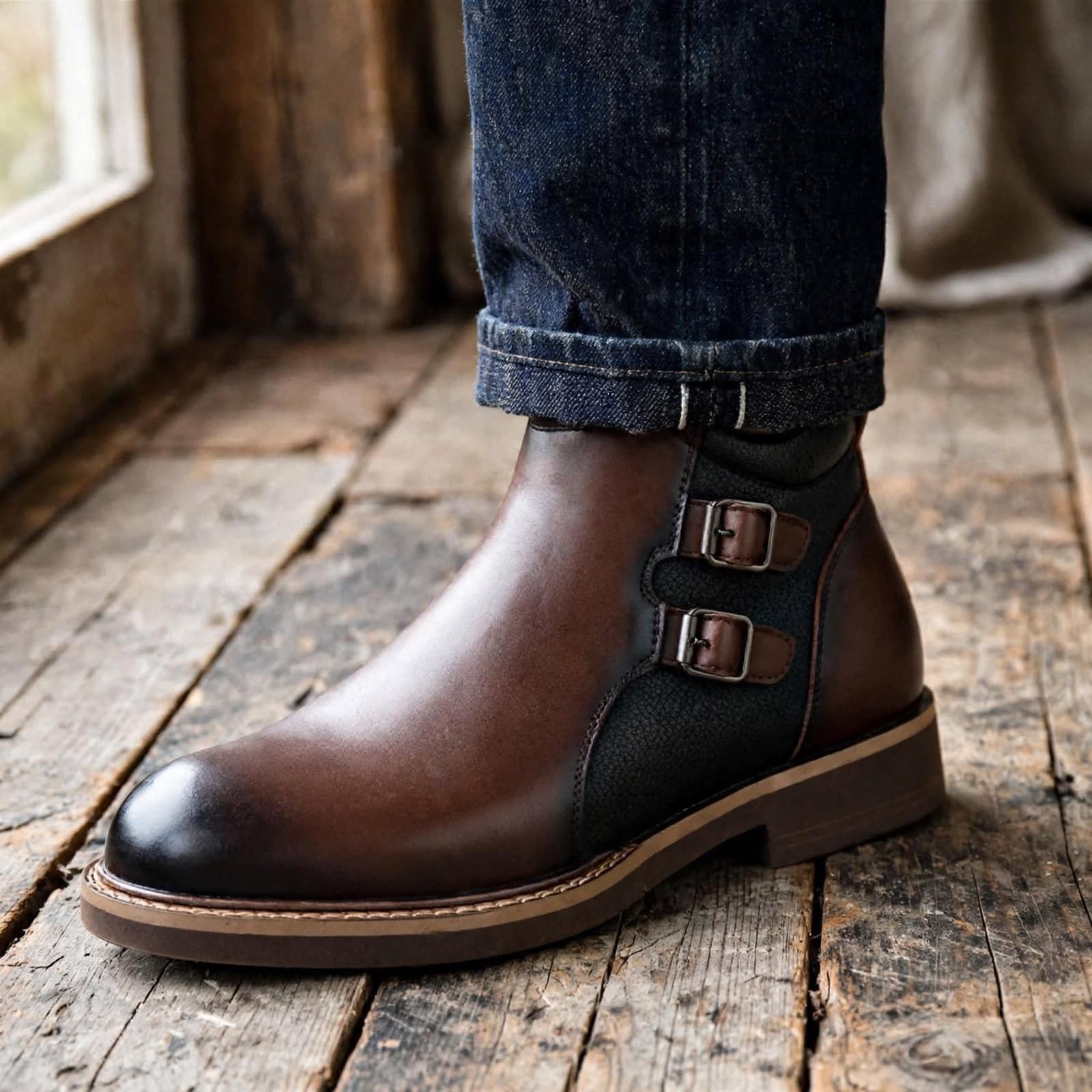 Everett Leather Boot