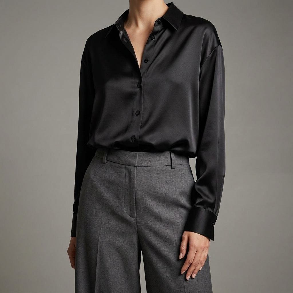 Lydia Satin Blouse