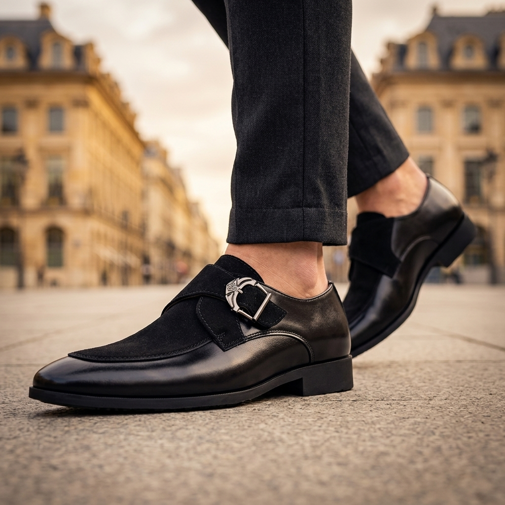 Hawthorne Suede Monks