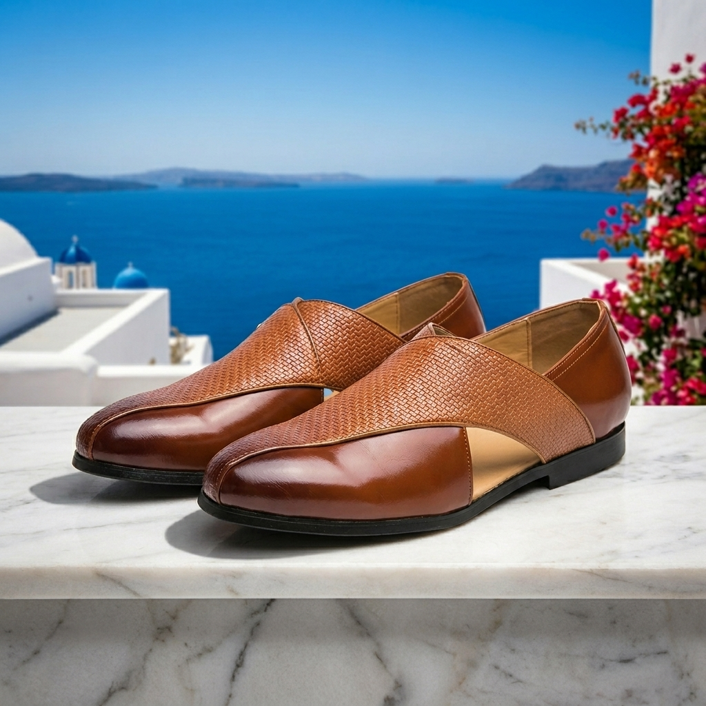 Milano Leather Slip-Ons