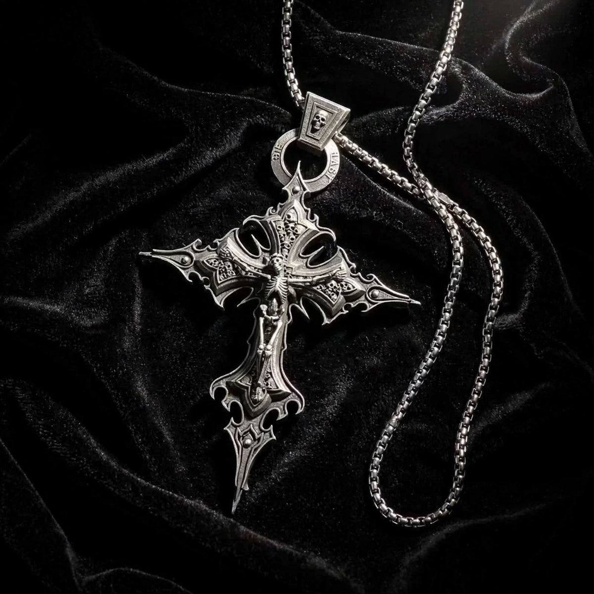 Requiem Cross Necklace