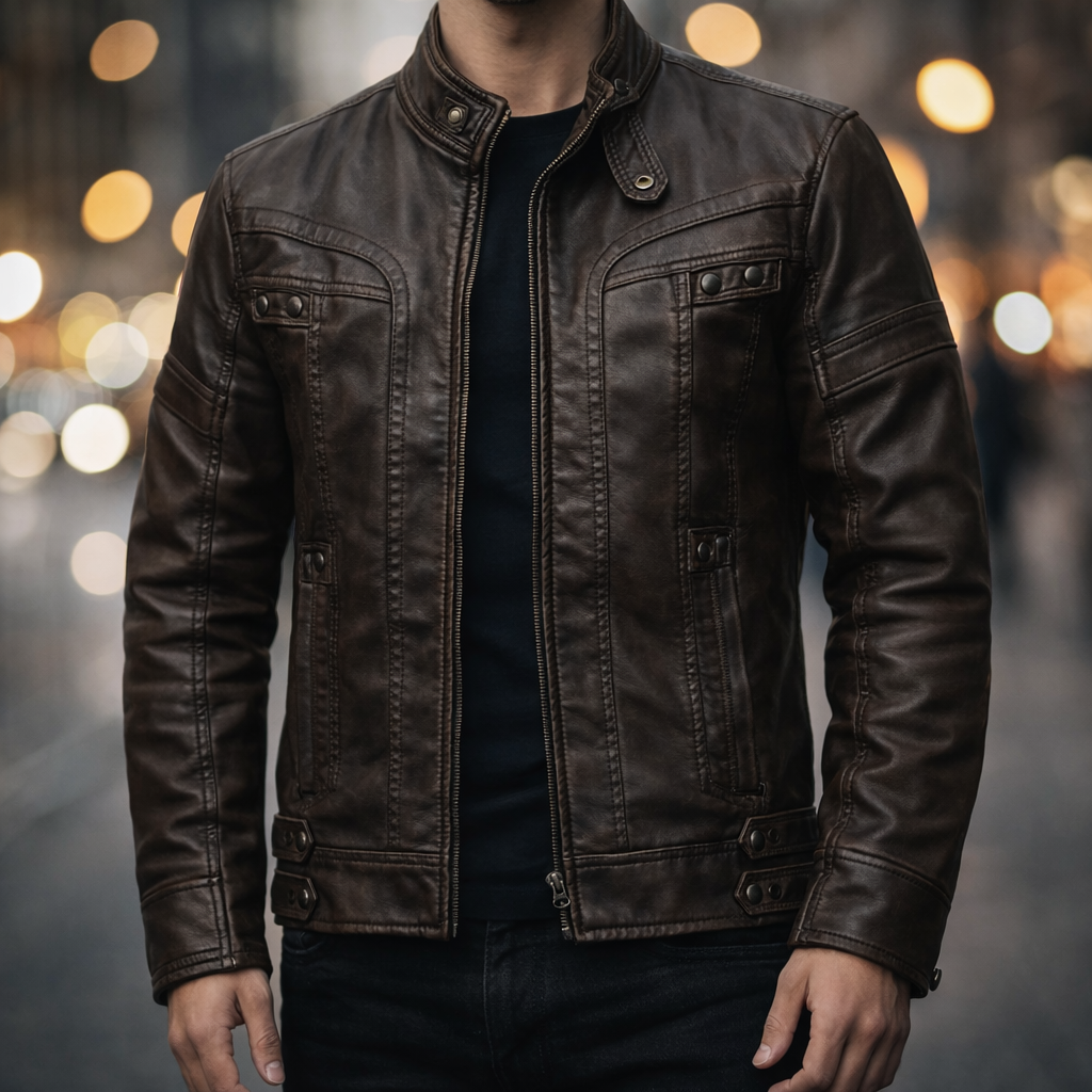 Castano Ridge Leather Jacket