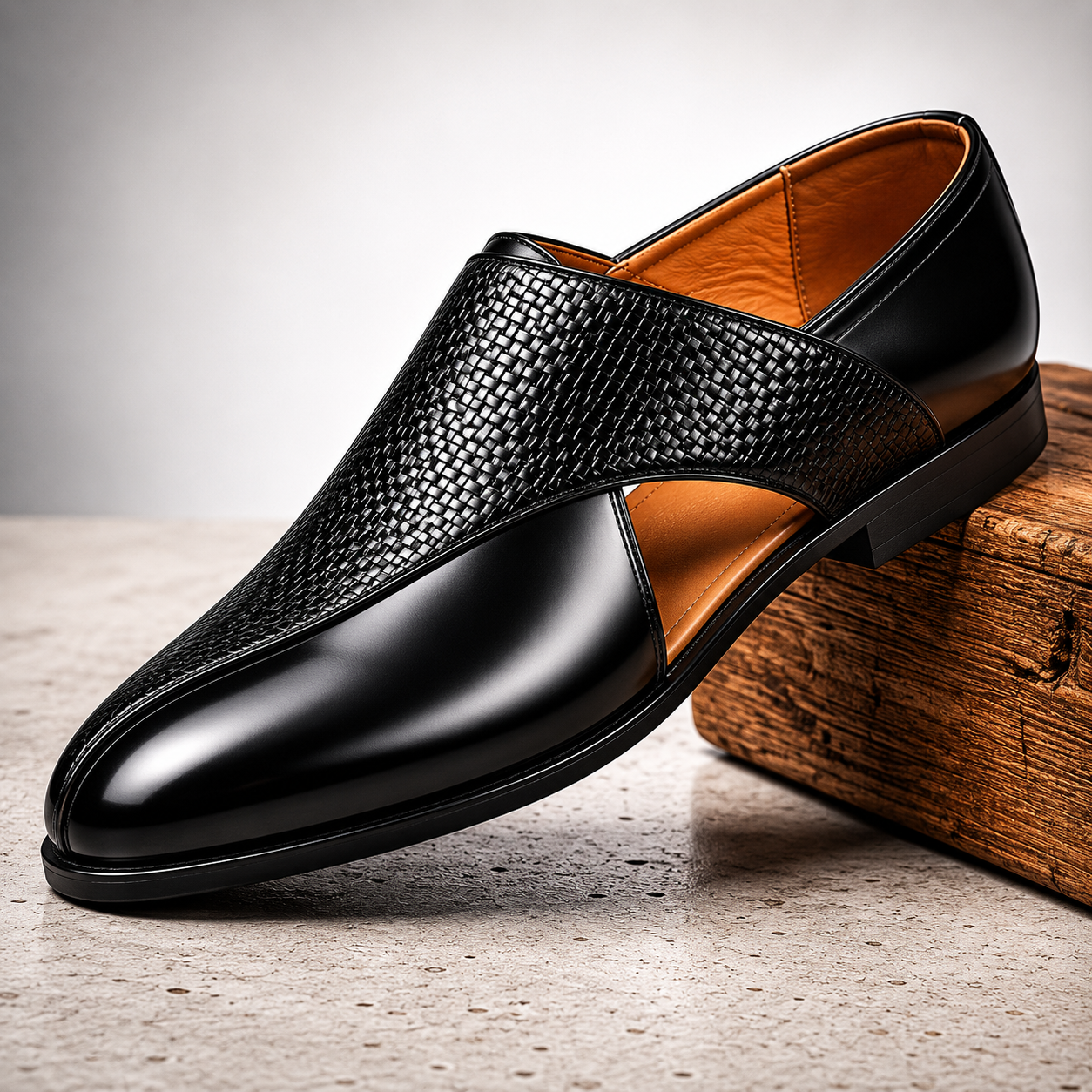 Milano Leather Slip-Ons