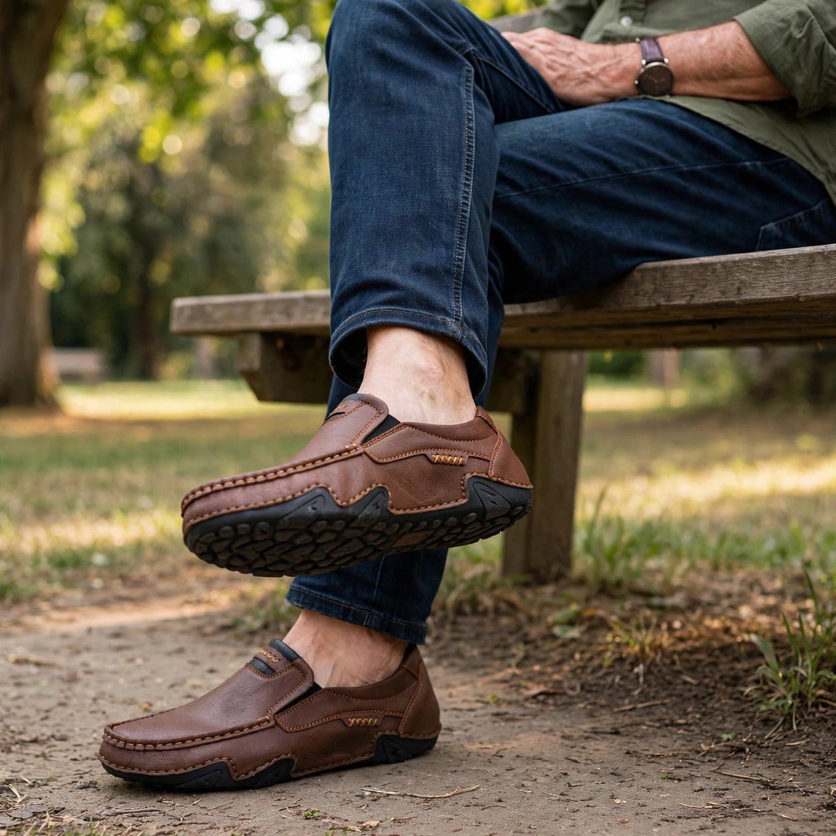 Beauford Leather Loafers
