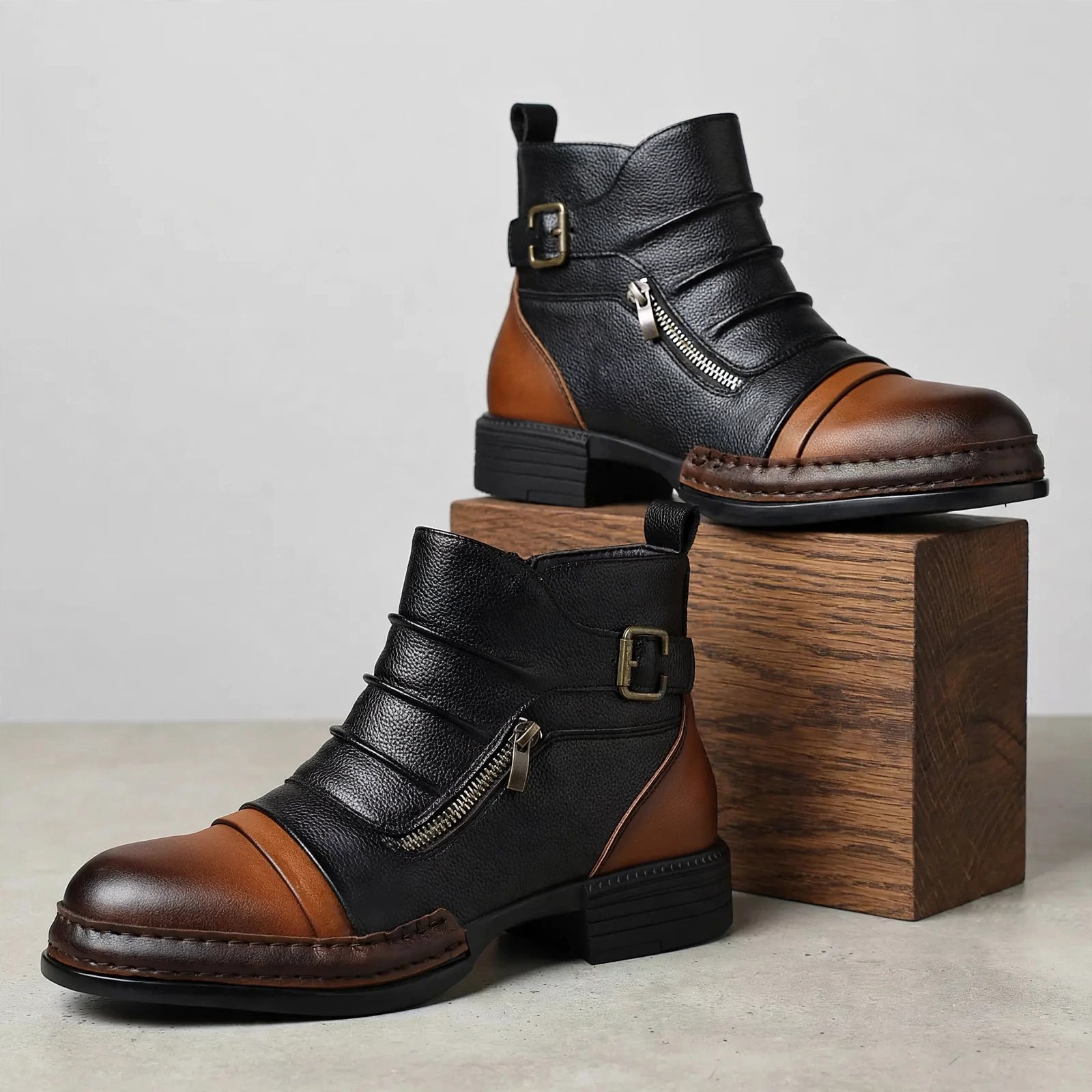 Harlow Leather Boots