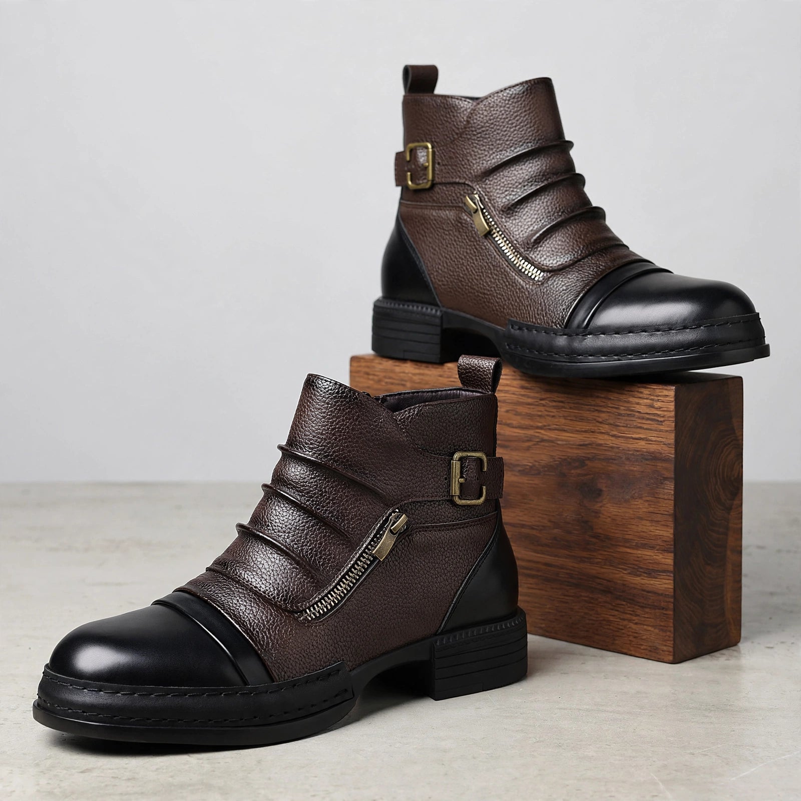 Harlow Leather Boots