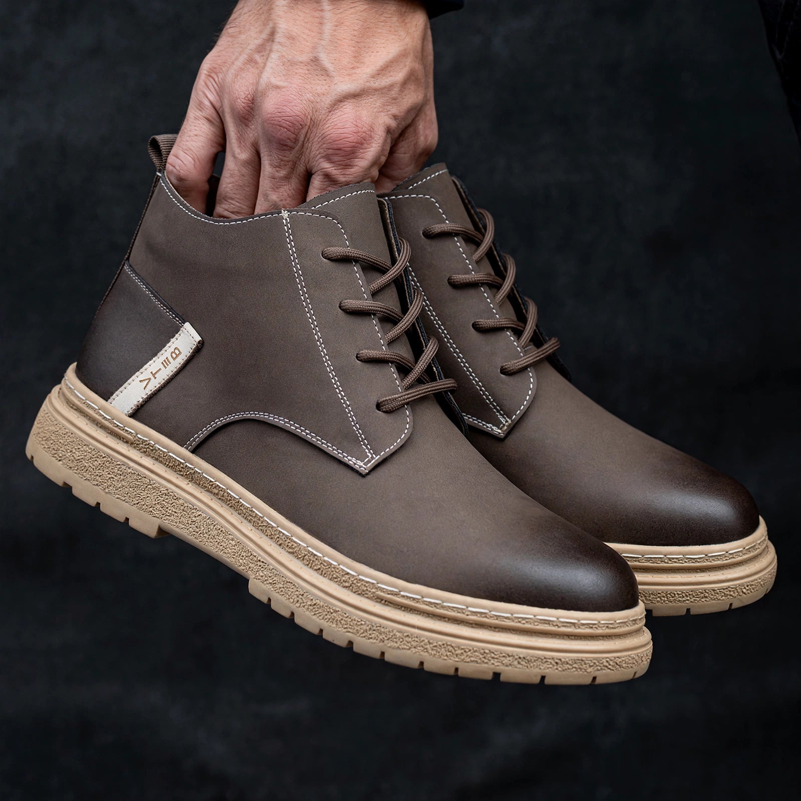 Sutton Cowhide Boots