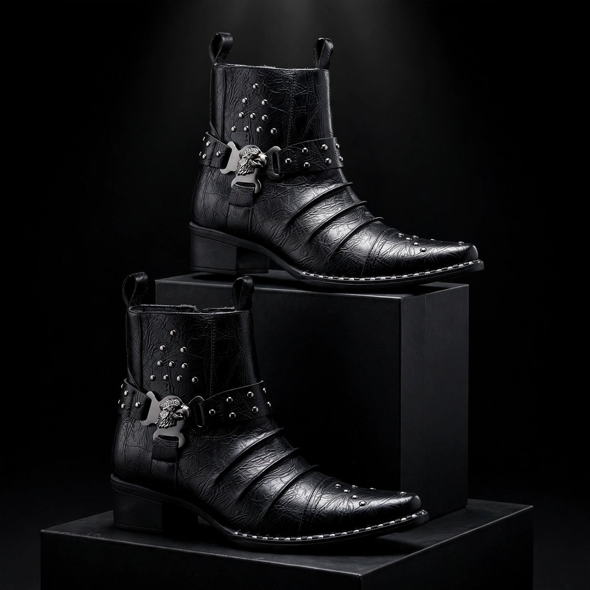 Boone Leather Boots