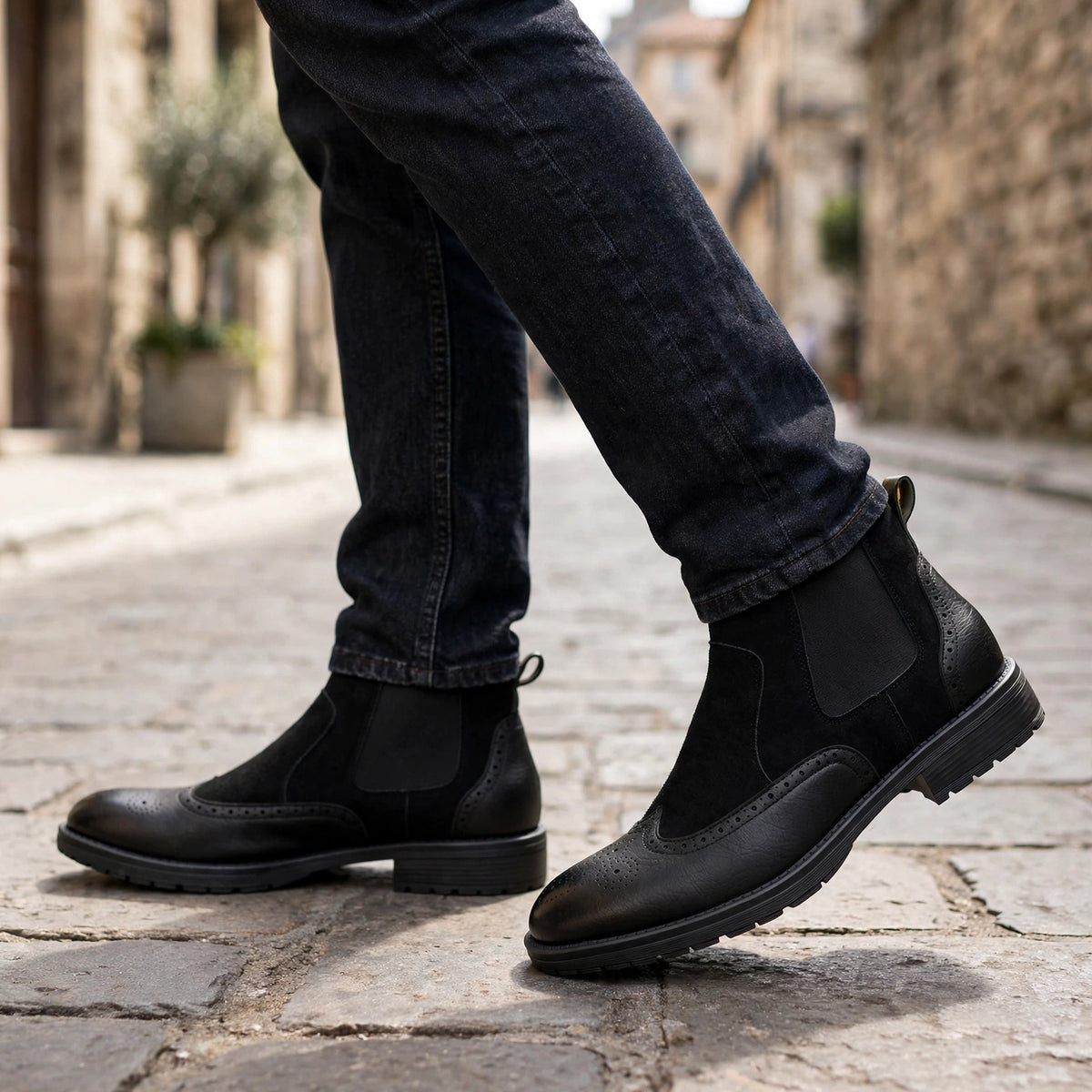 Barrington Leather Boots
