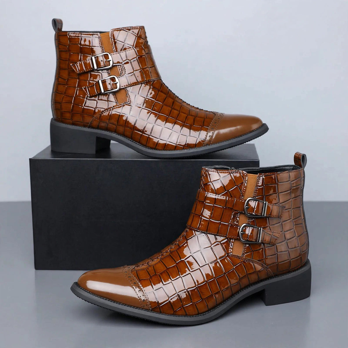Castellano Buckle Boots
