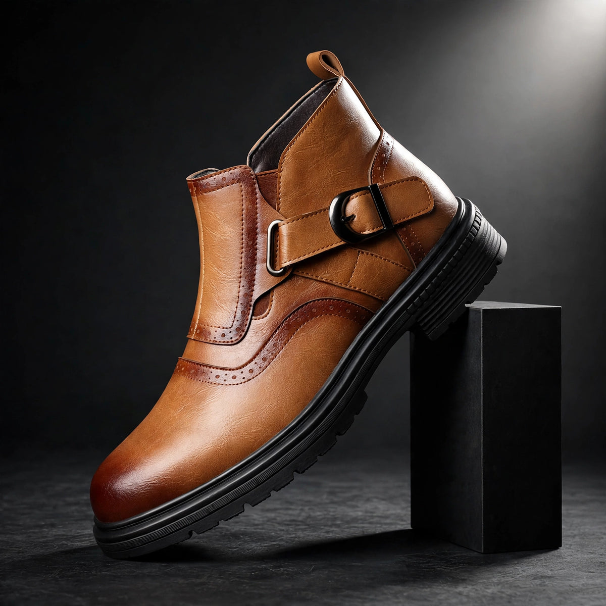 Garrison Leather Boots