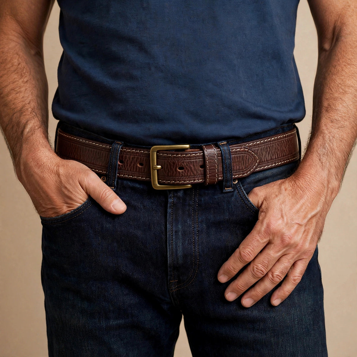 Richford Cowhide Belt