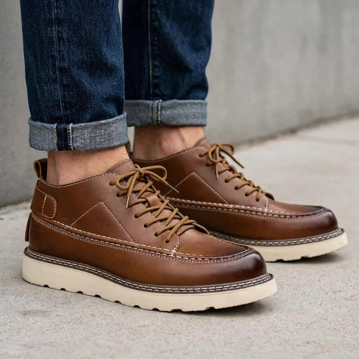 Ashcomb Leather Boot
