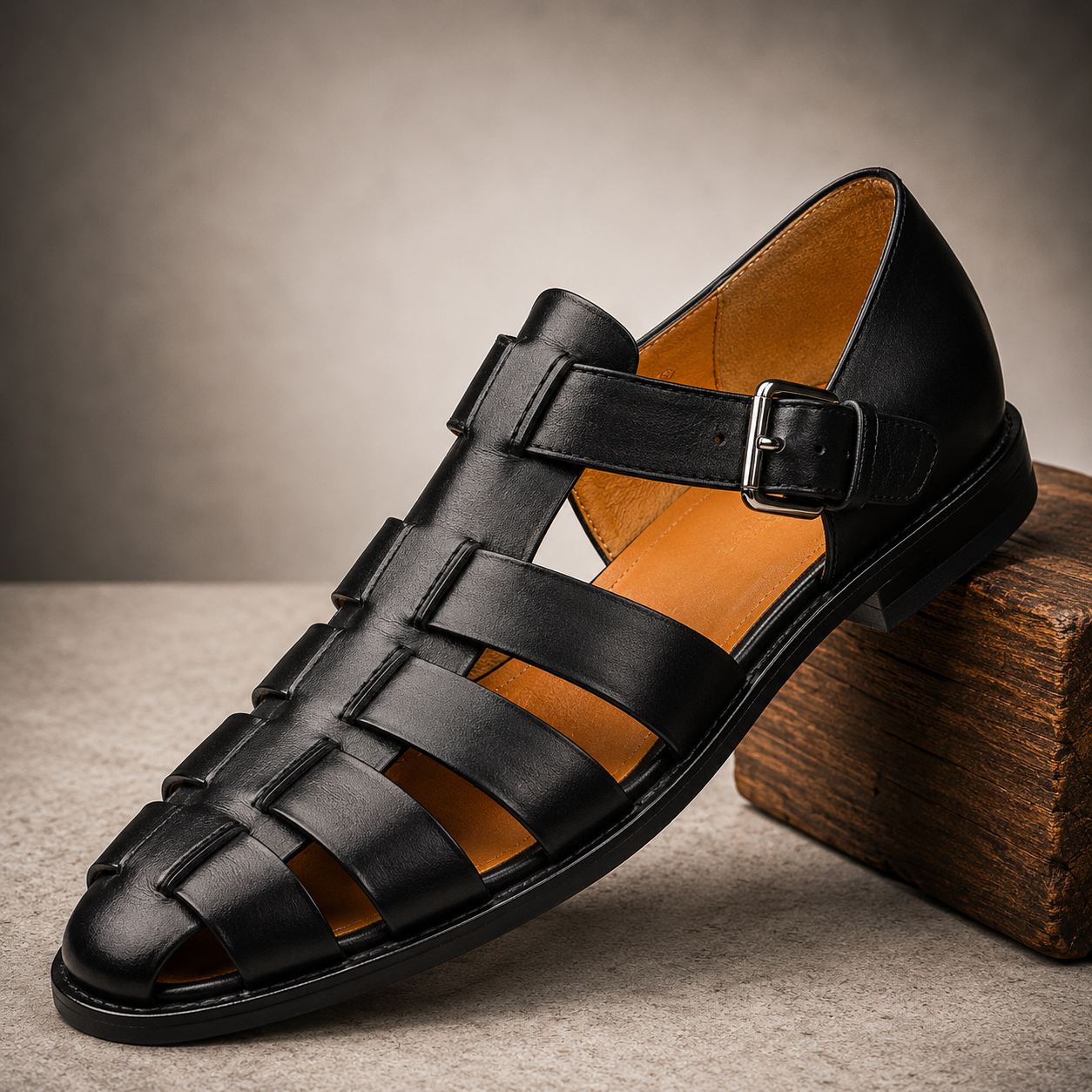 Hudson Leather Sandals