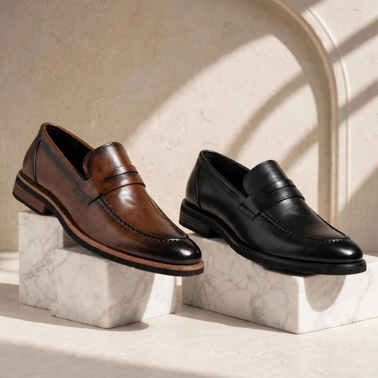 Lucetti Leather Loafers