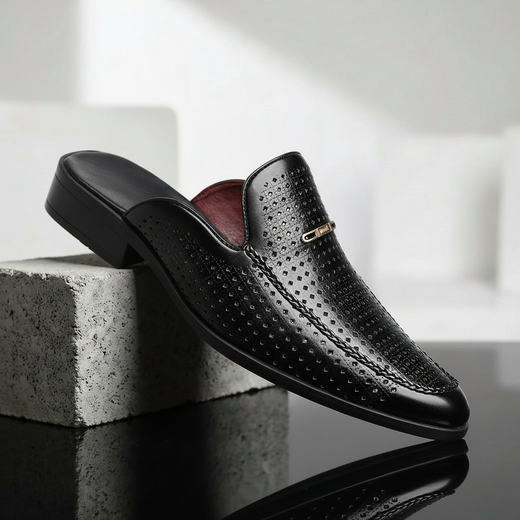 Vanguard Leather Mules