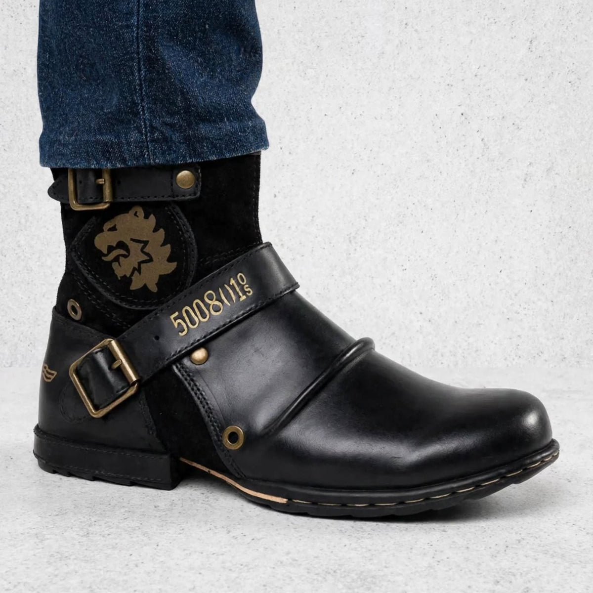 Leo Leather Boots
