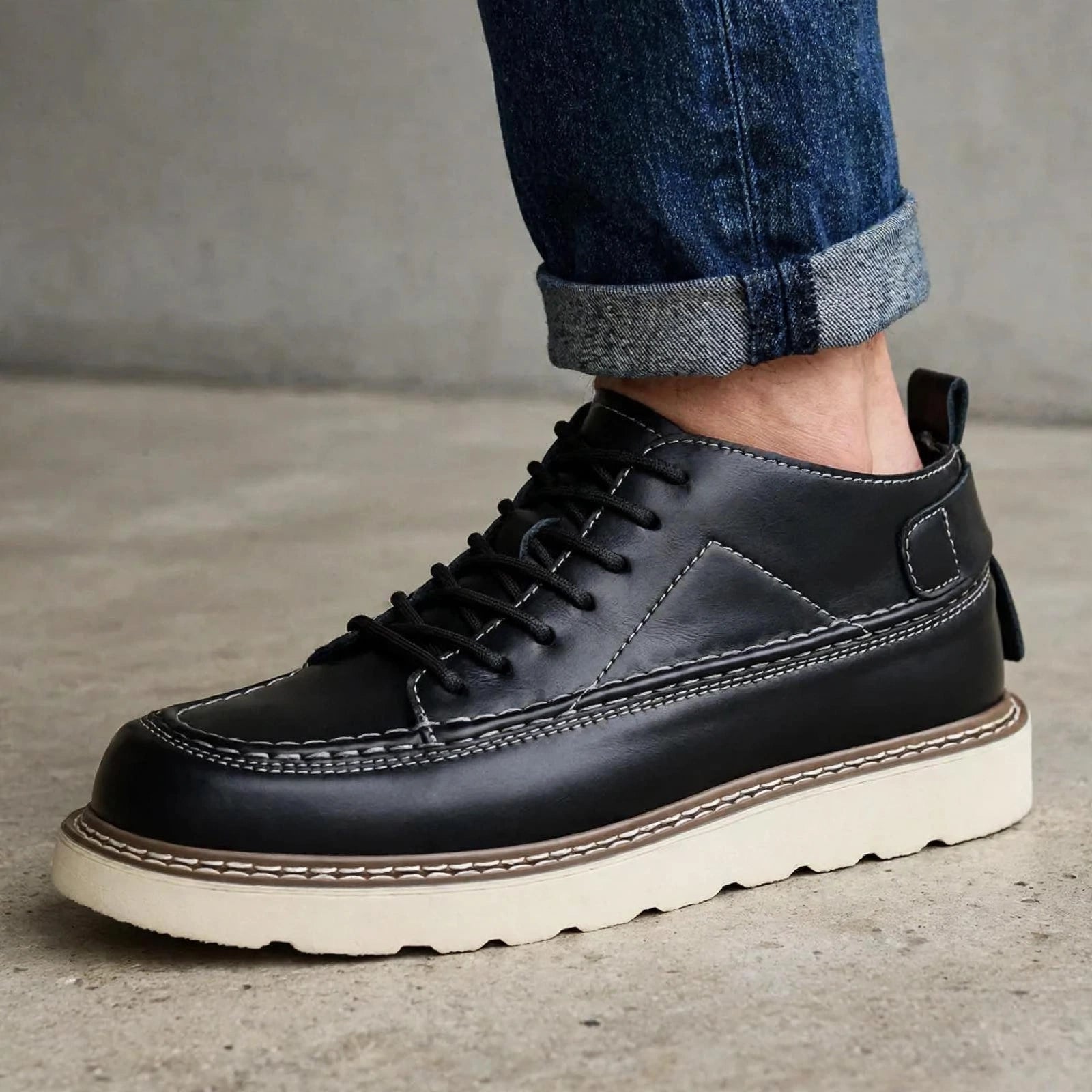 Ashcomb Leather Boot
