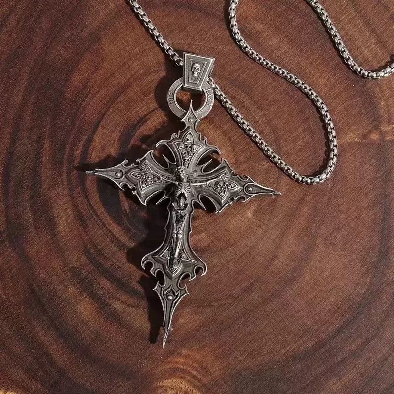 Requiem Cross Necklace
