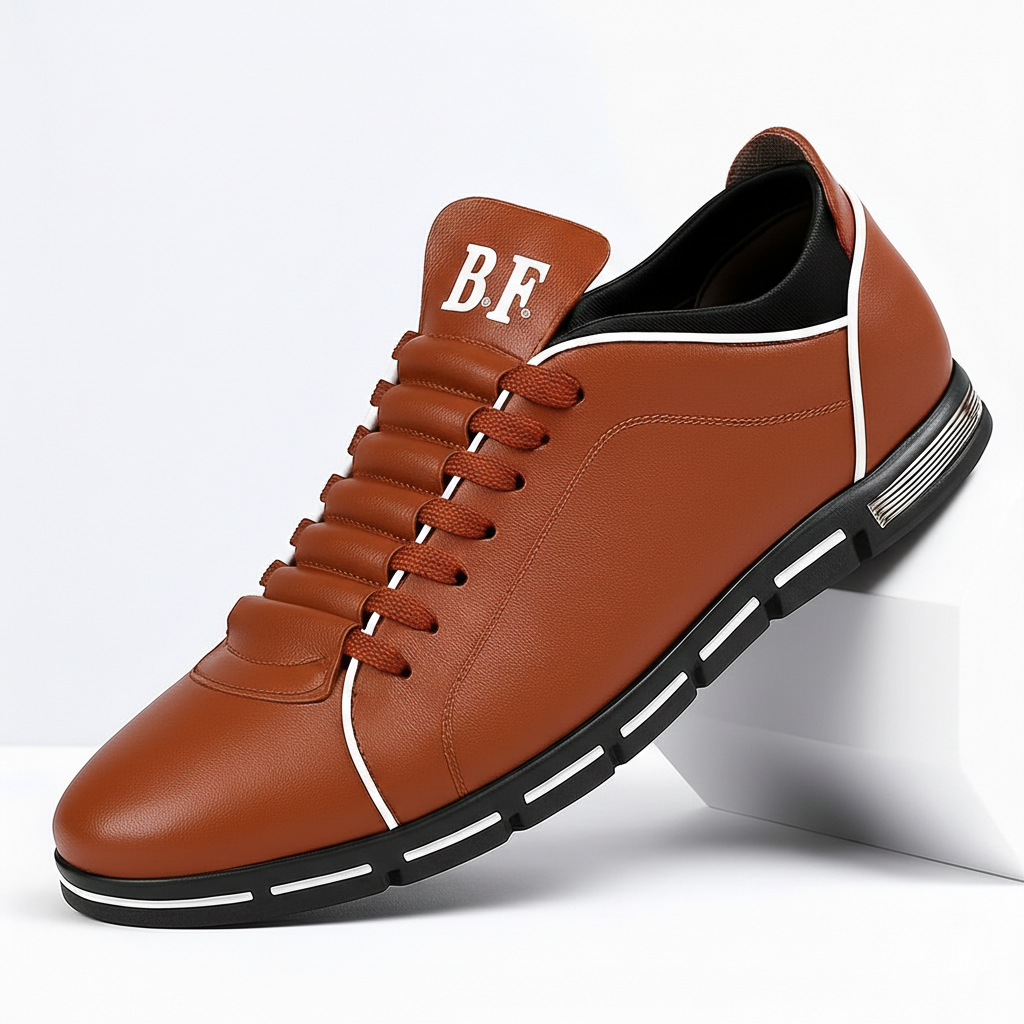 Brandon Forst Leather Sneakers