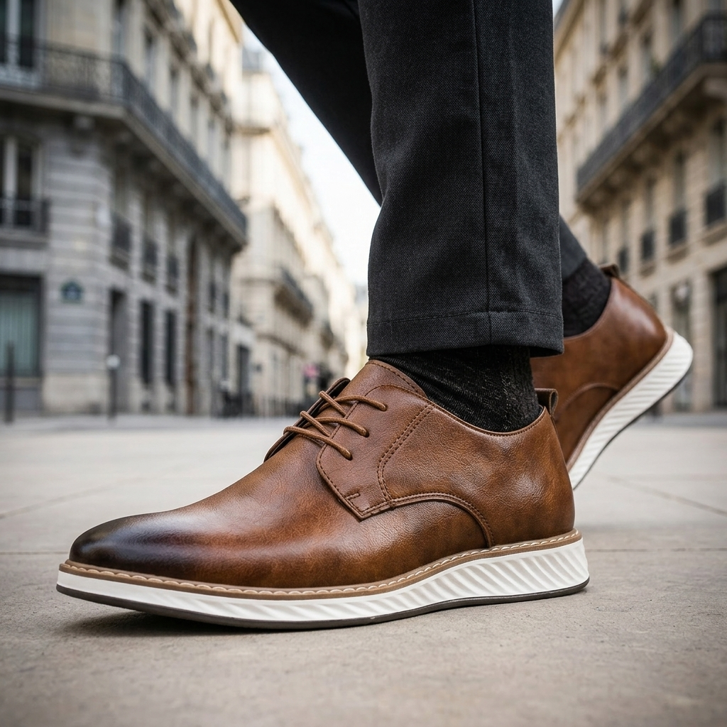 Stratton Leather Derby