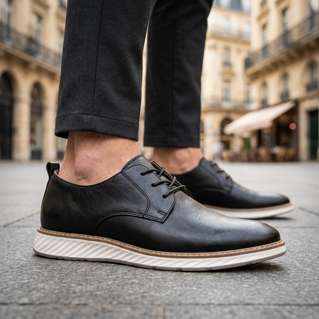 Stratton Leather Derby