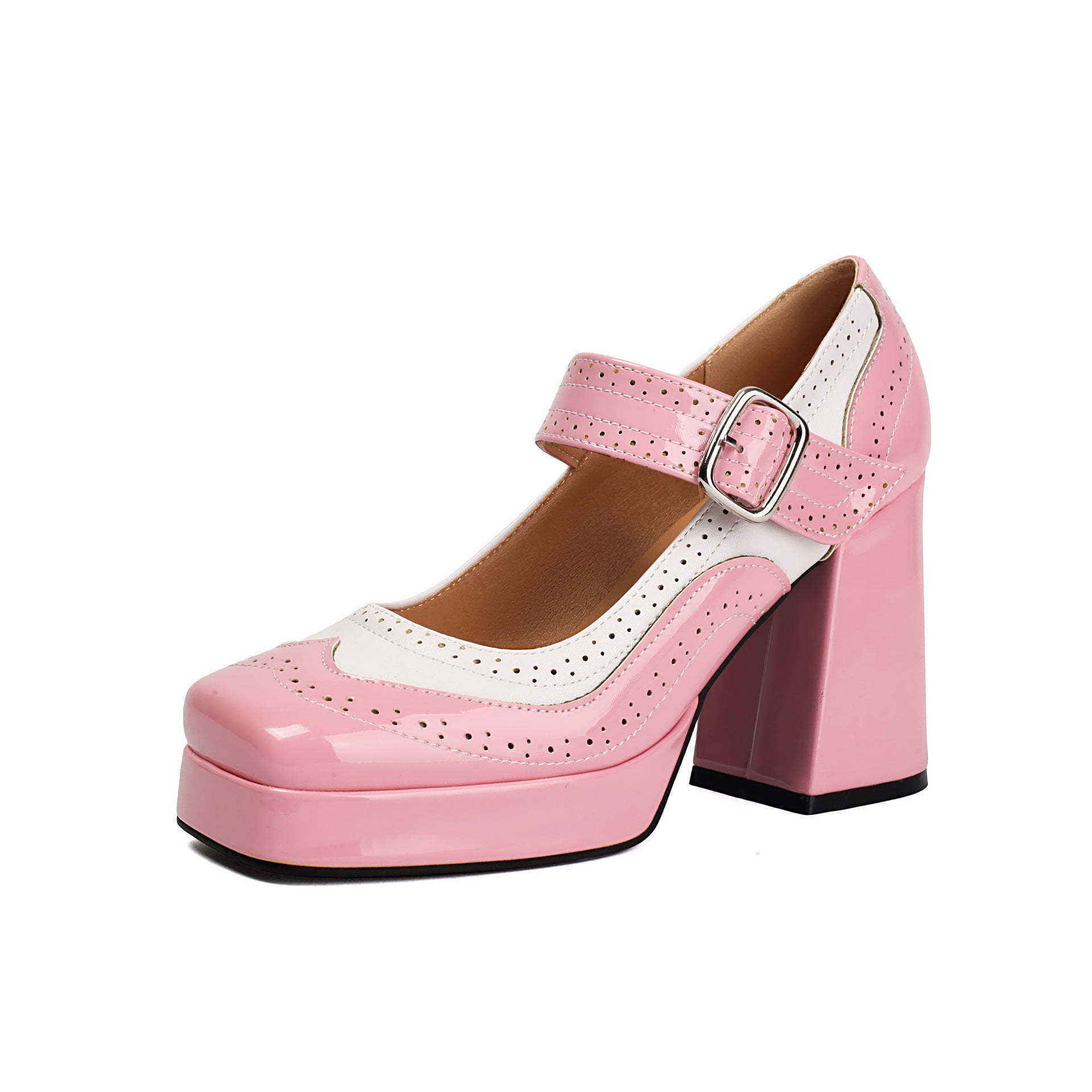 Vivien Block Heels