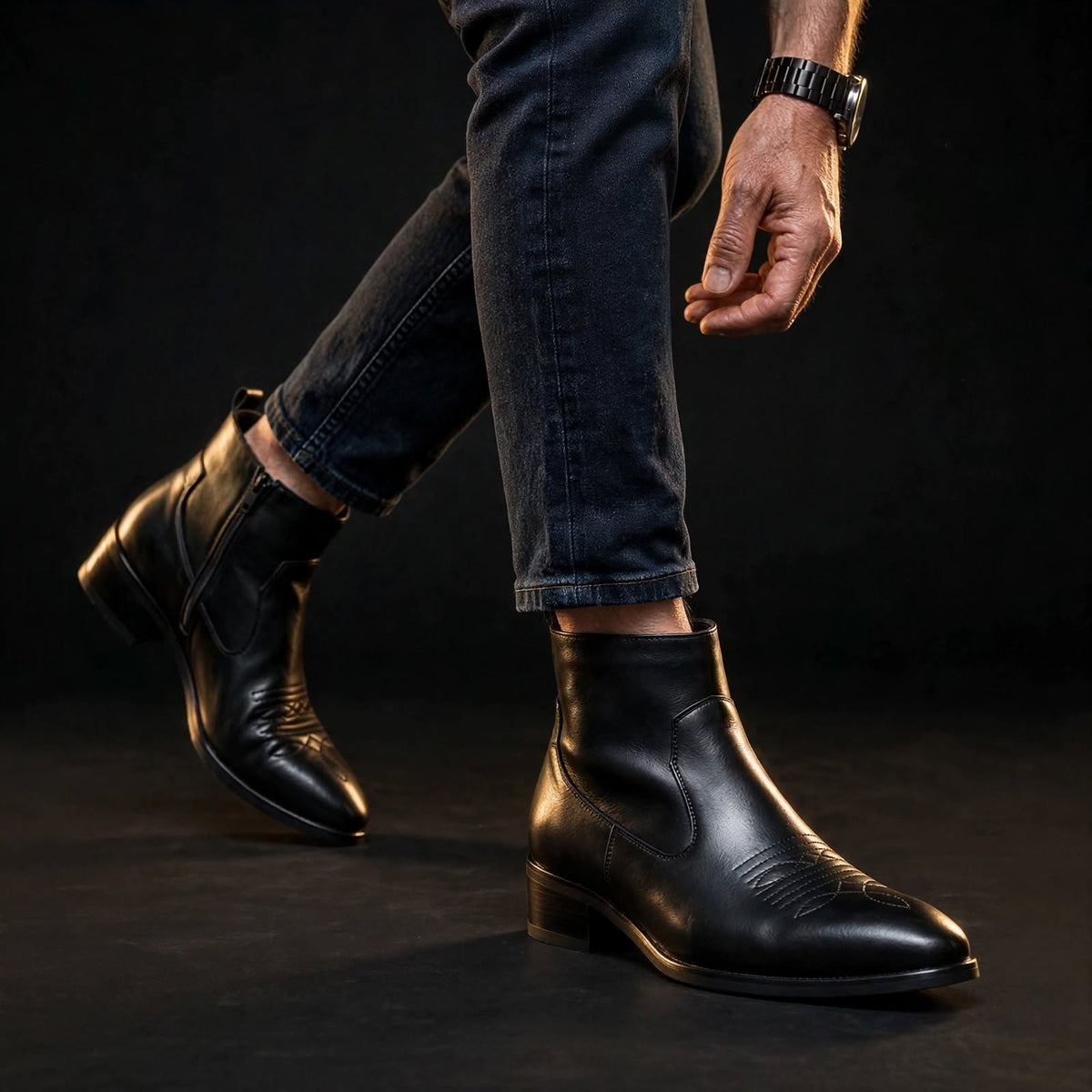 Braddock Leather Boots