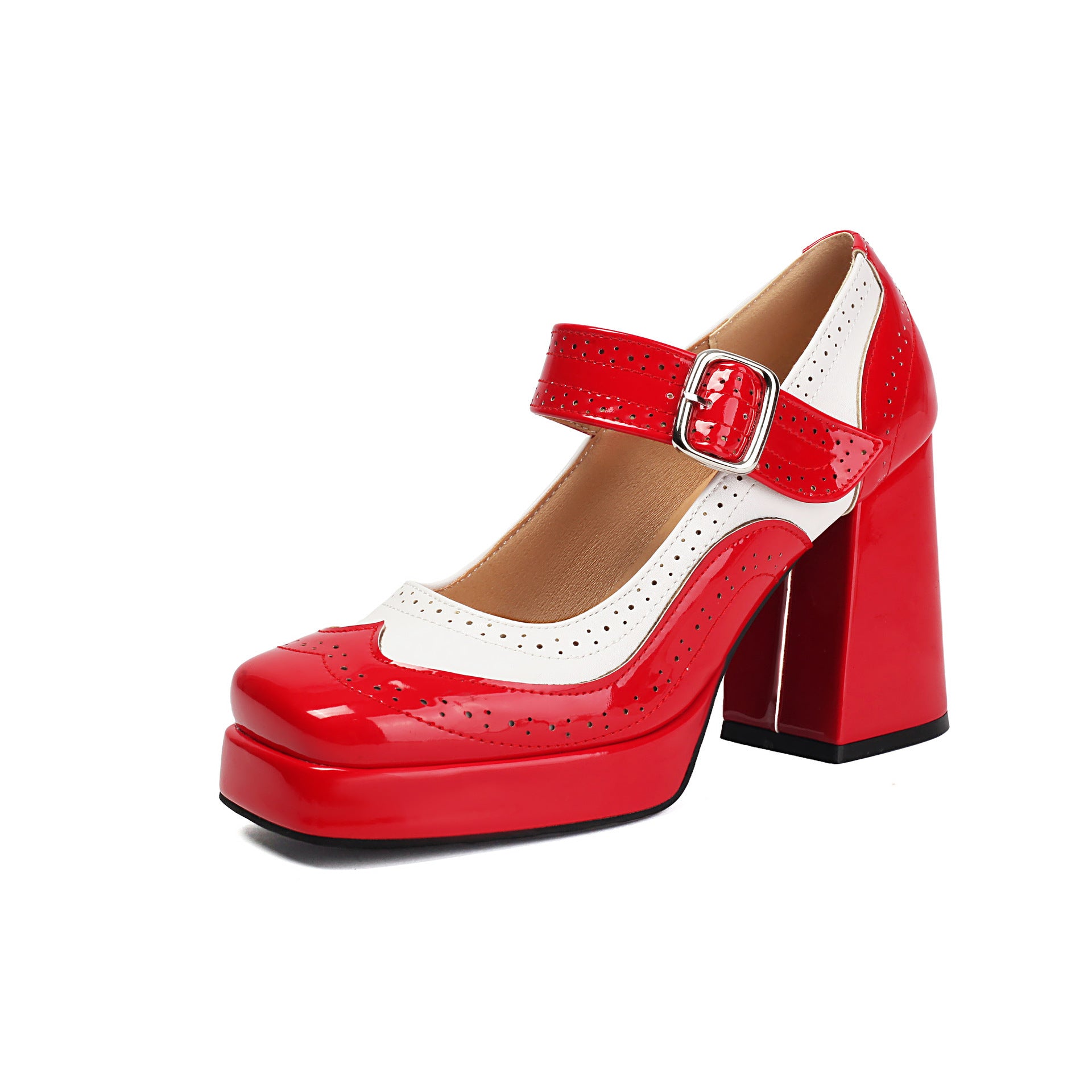 Vivien Block Heels