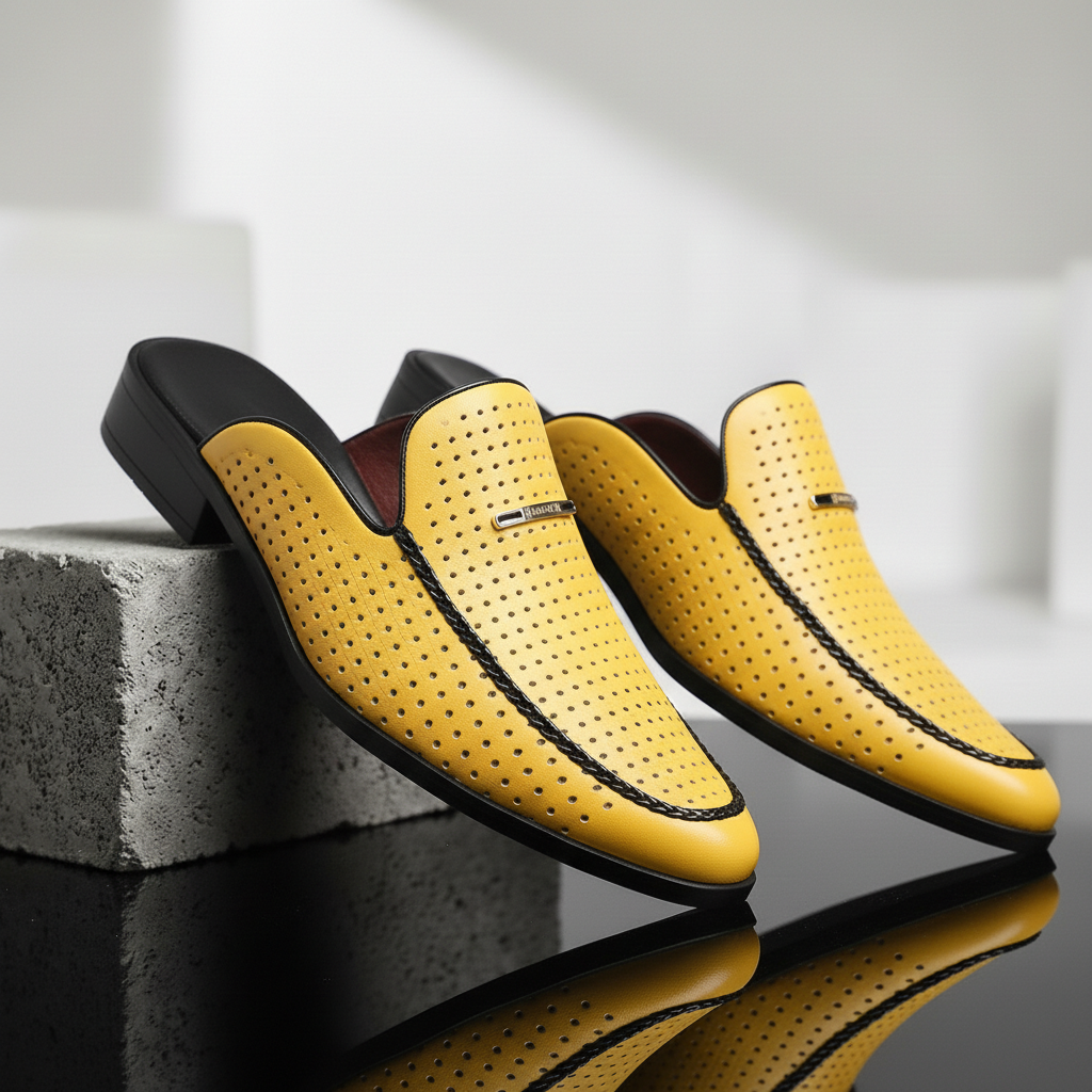 Vanguard Leather Mules