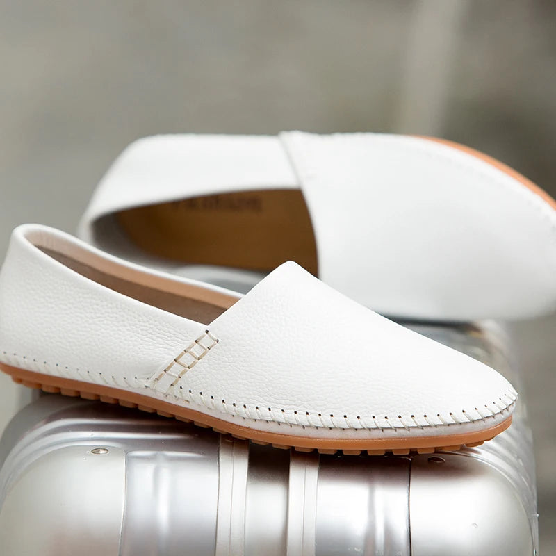 Cruz Leather Moccasins