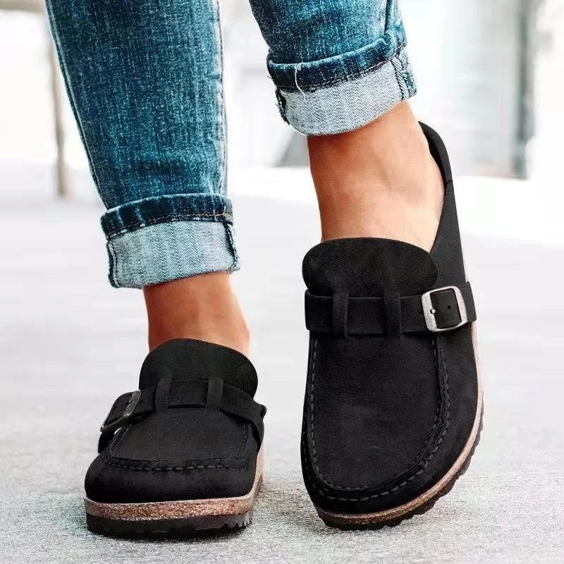 Lora Suede Sandals