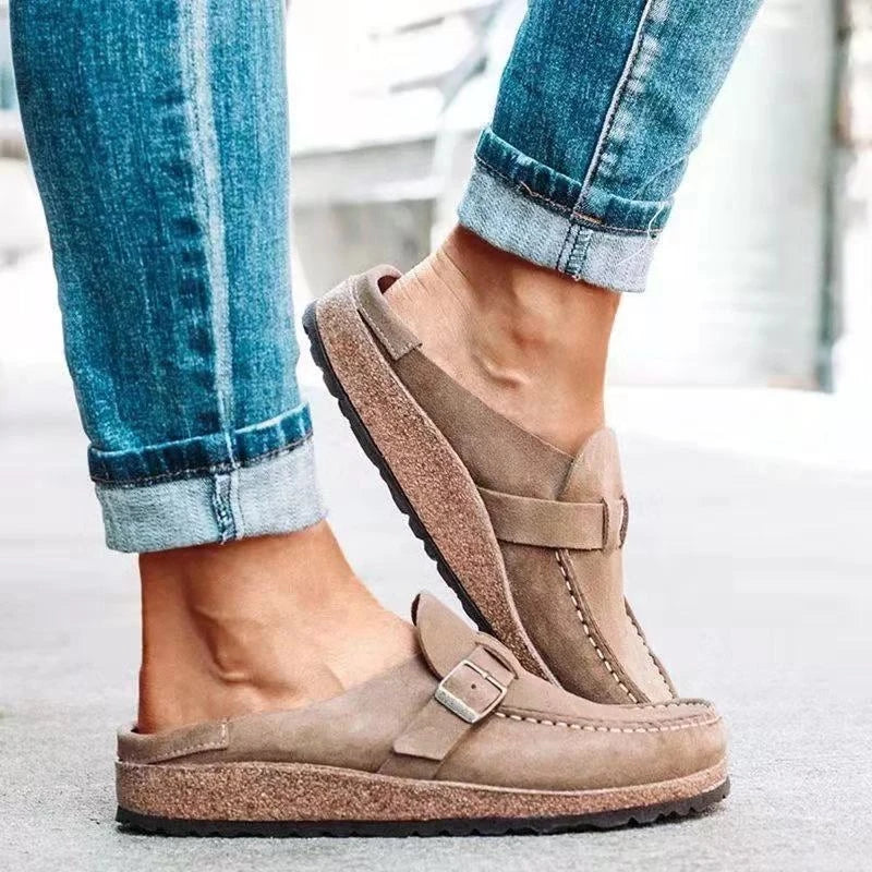 Lora Suede Sandals