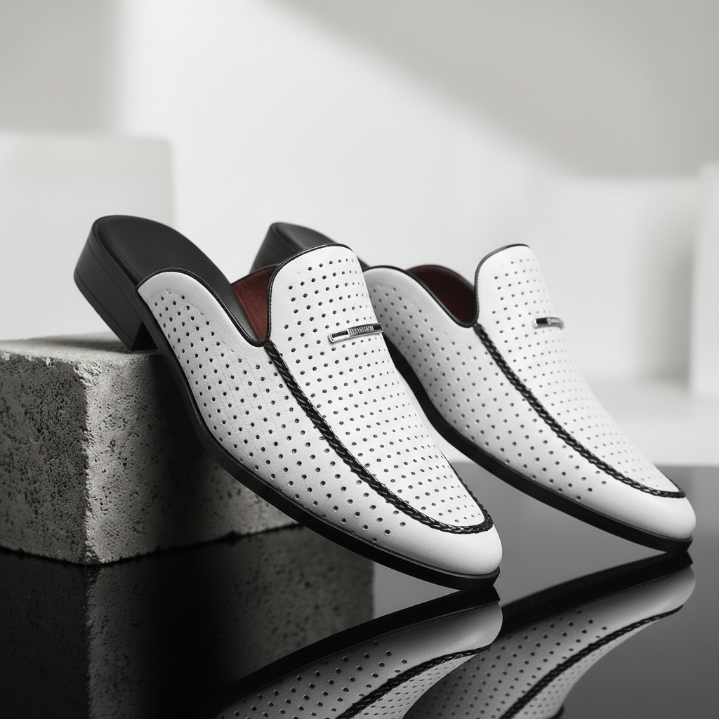 Vanguard Leather Mules