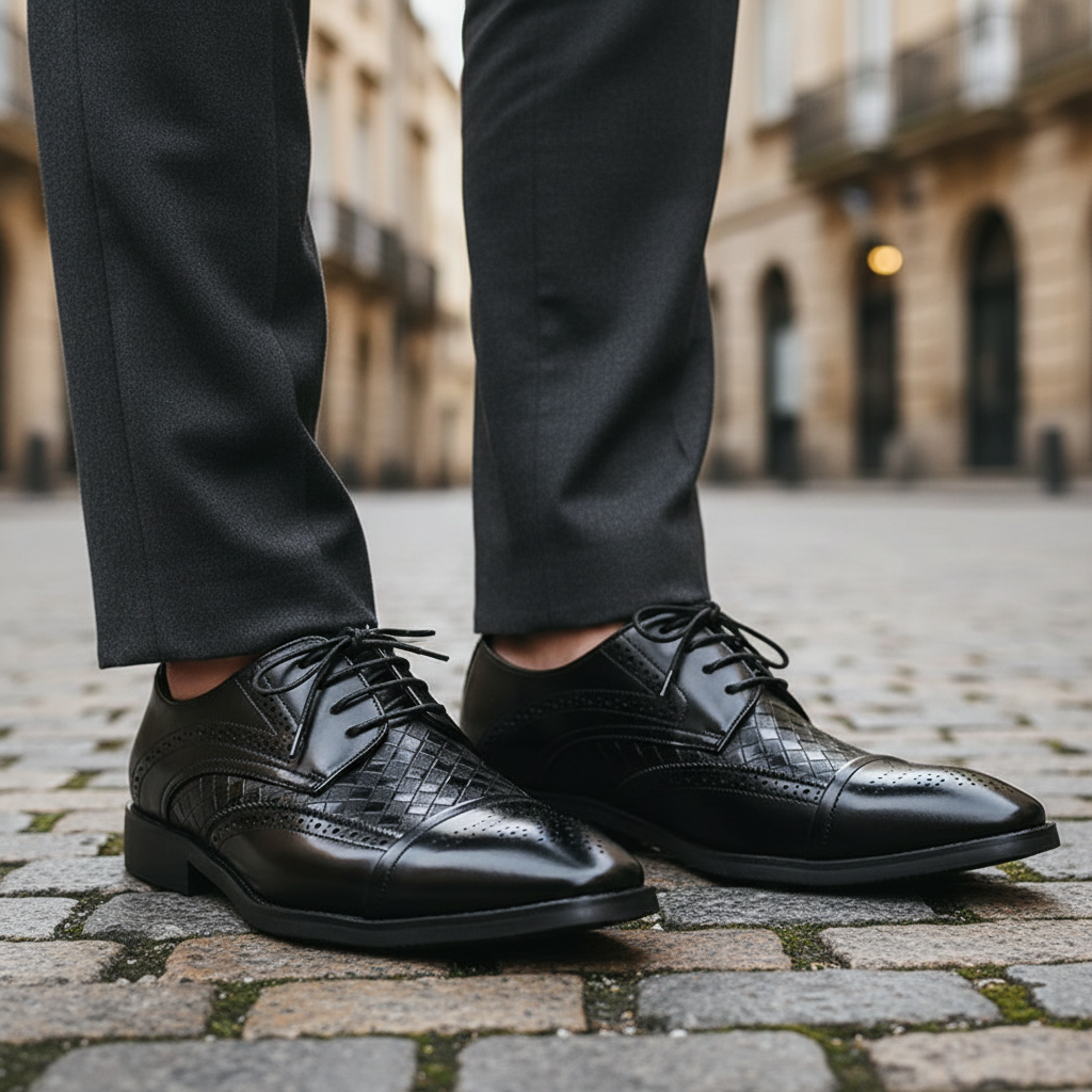 Imperial Crosshatch Oxford