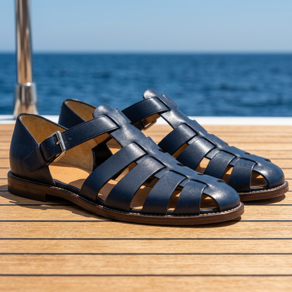 Hudson Leather Sandals