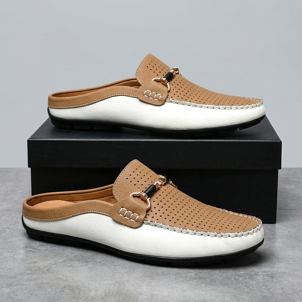 Ferraro Leather Mules
