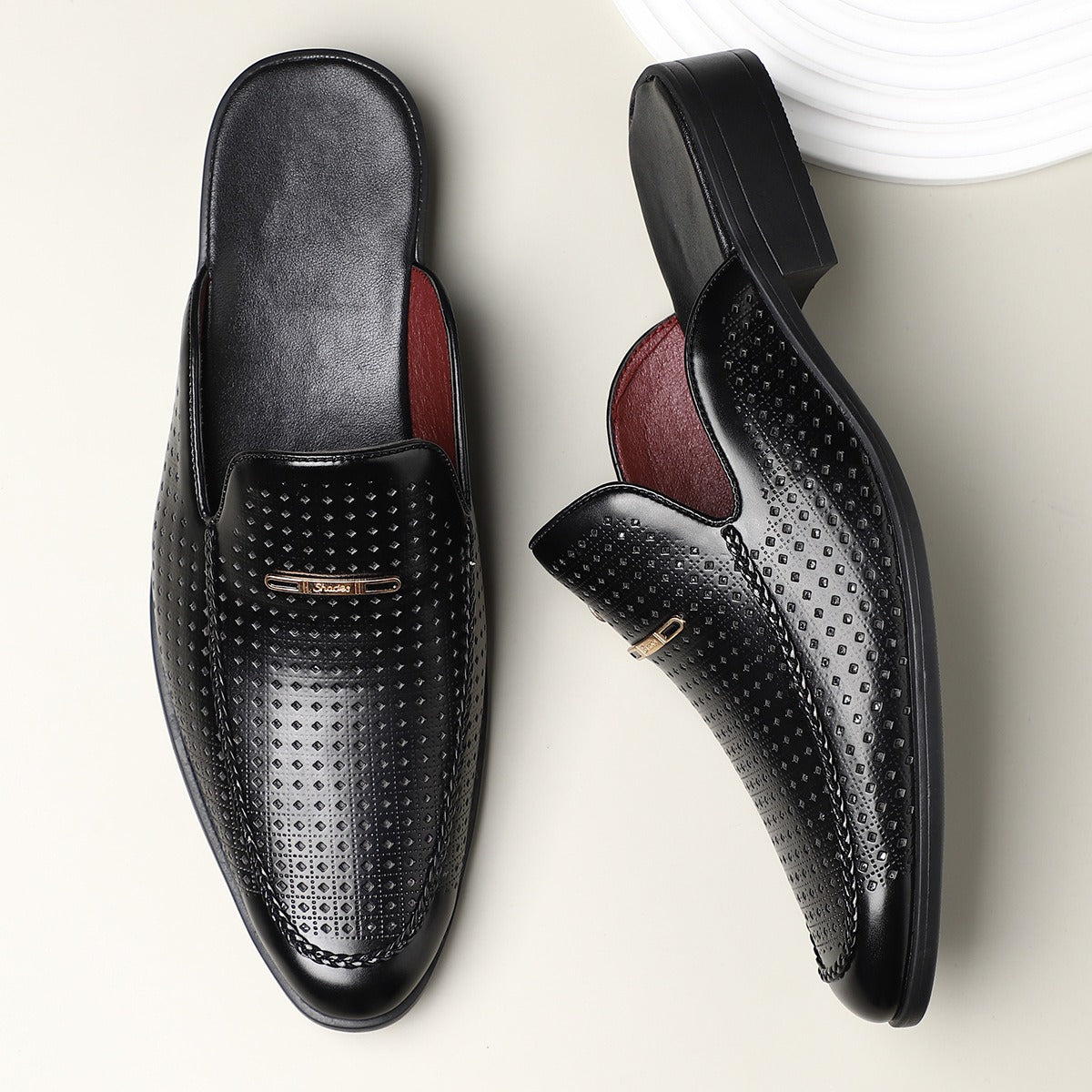 Vanguard Leather Mules