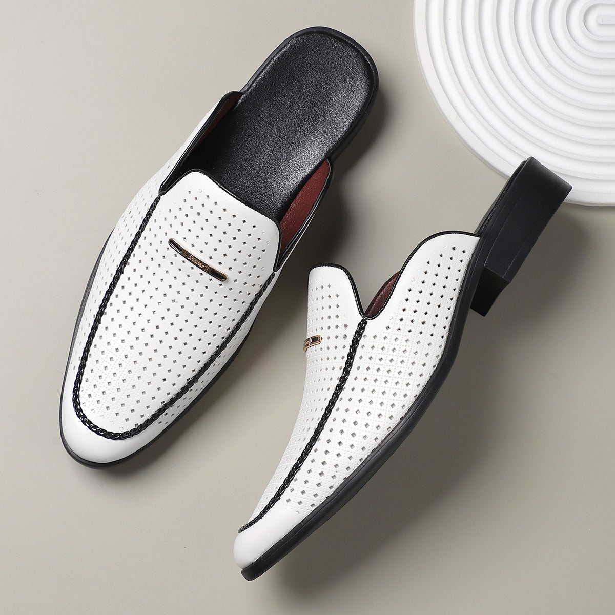 Vanguard Leather Mules
