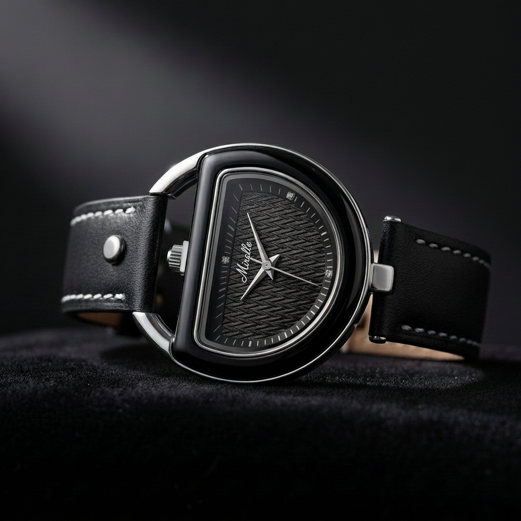 Ana Mirelle Leather Watch