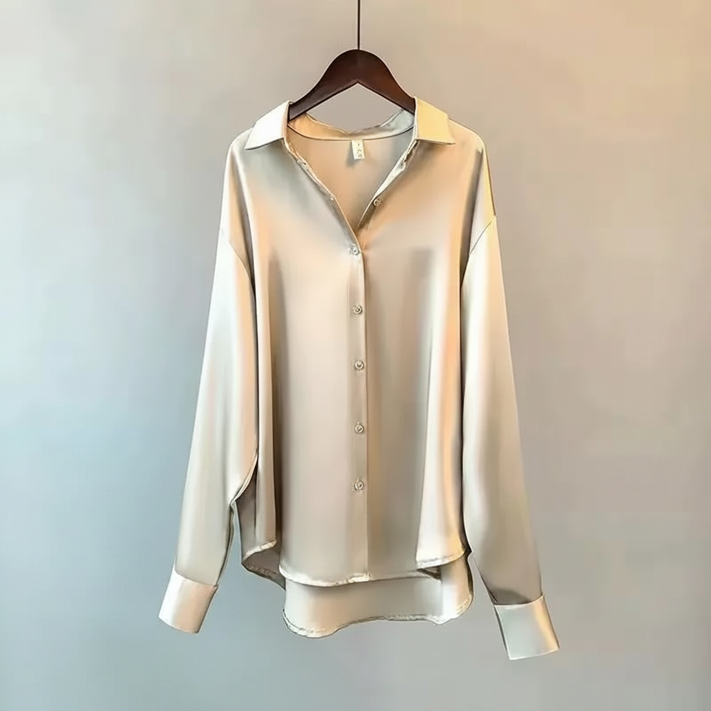 Lydia Satin Blouse