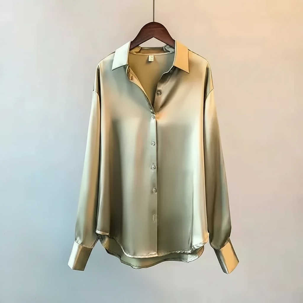 Lydia Satin Blouse