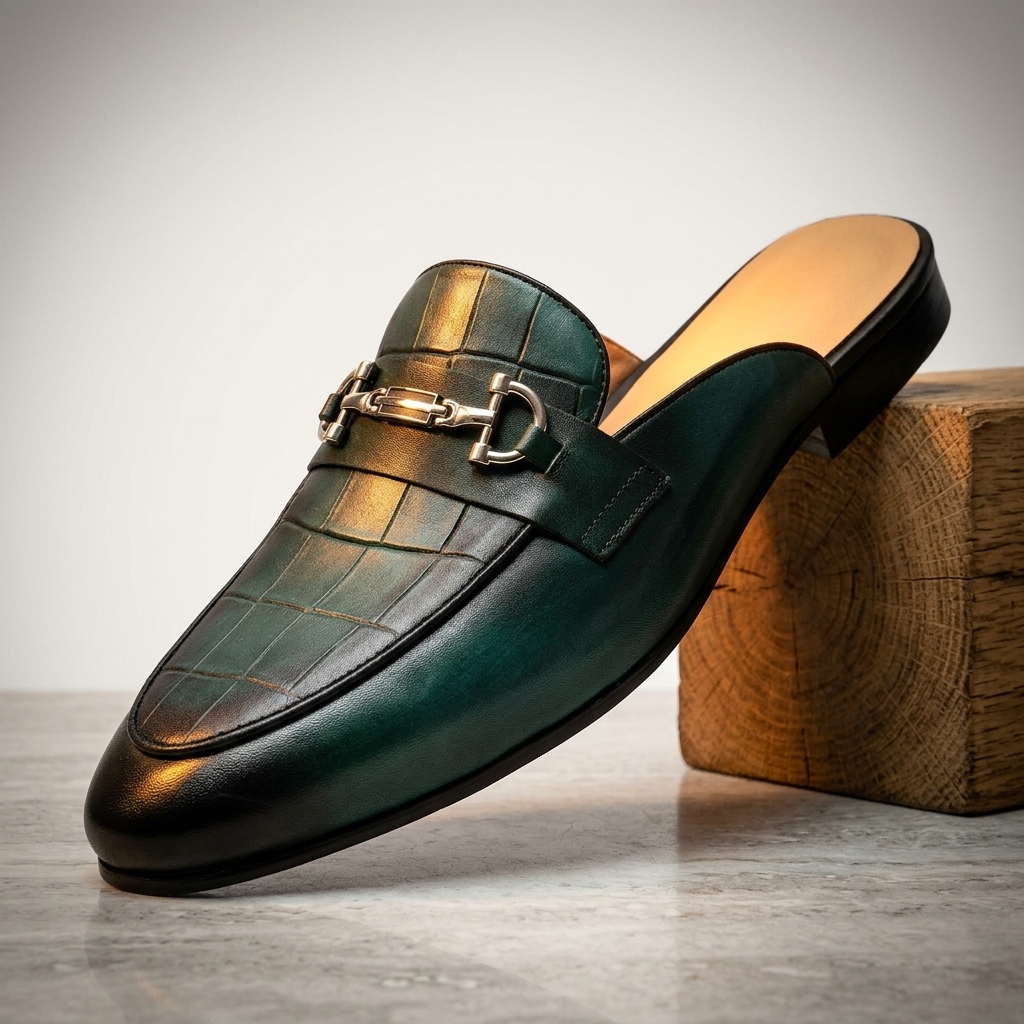 Modena Leather Mules