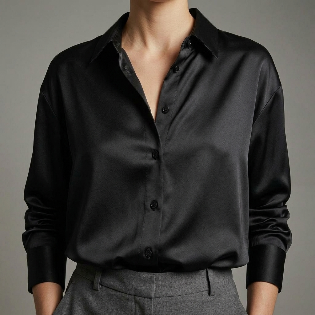 Lydia Satin Blouse