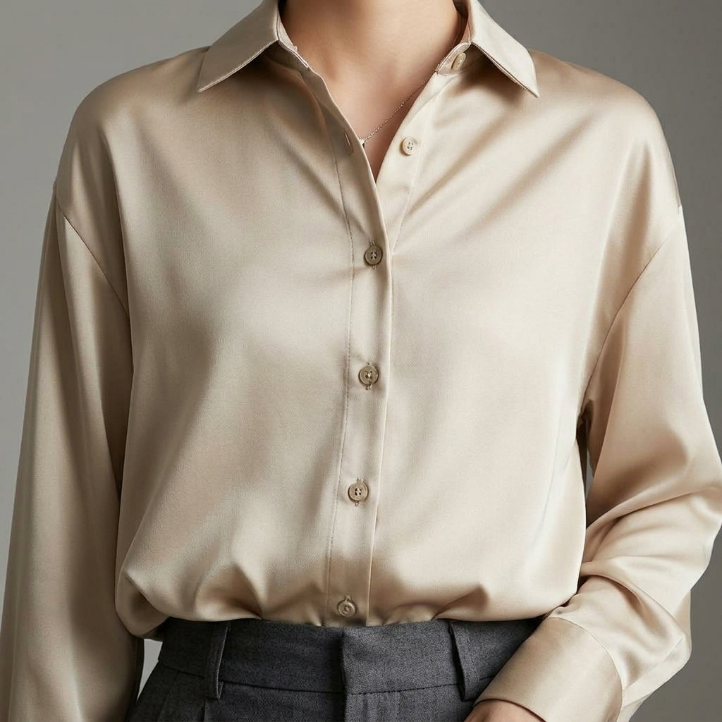 Lydia Satin Blouse