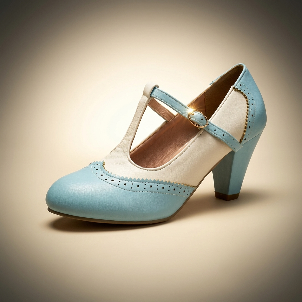 Vivienne T-Strap Heels
