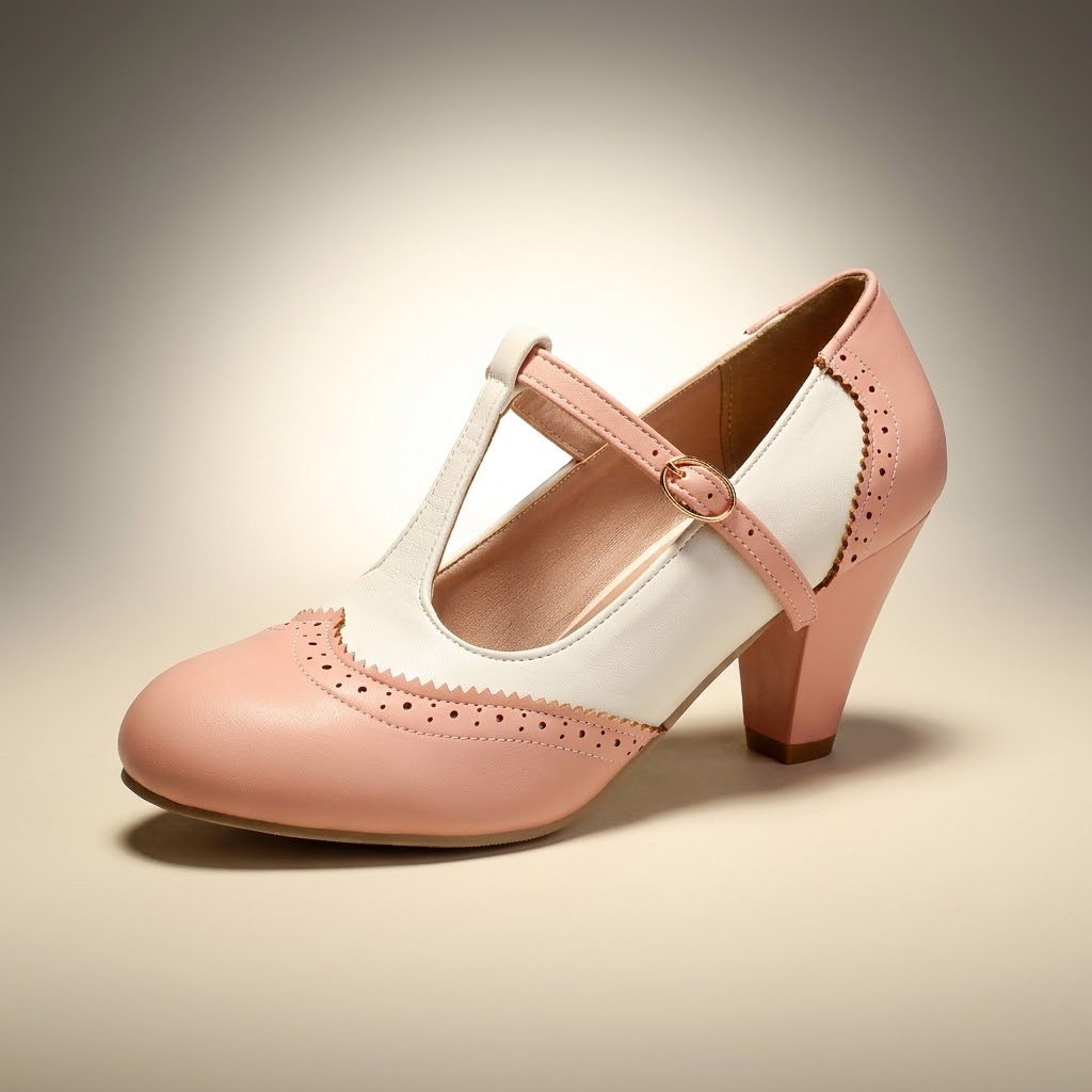 Vivienne T-Strap Heels