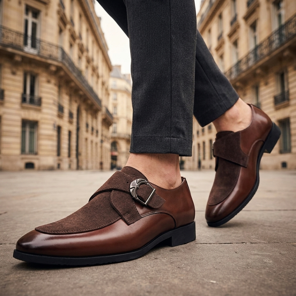 Hawthorne Suede Monks