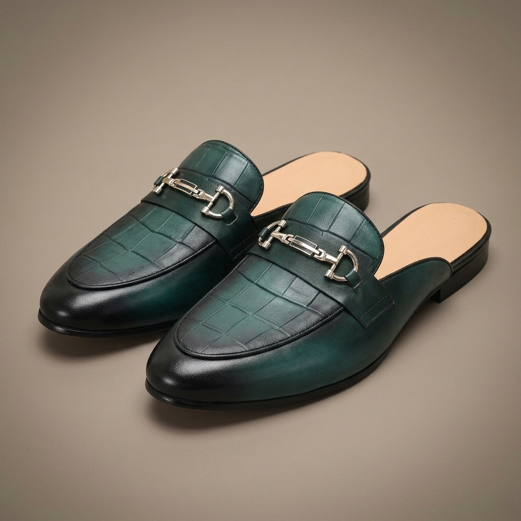 Modena Leather Mules