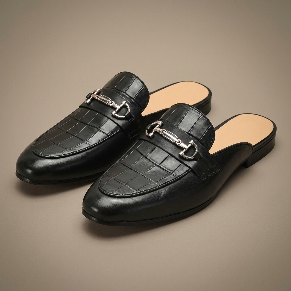 Modena Leather Mules